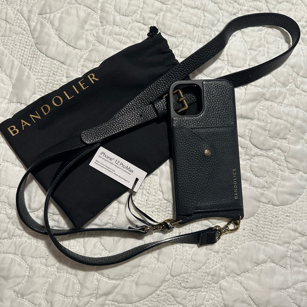 Bandolier Hailey Crossbody iPhone 12 ProMax Case and Wallet